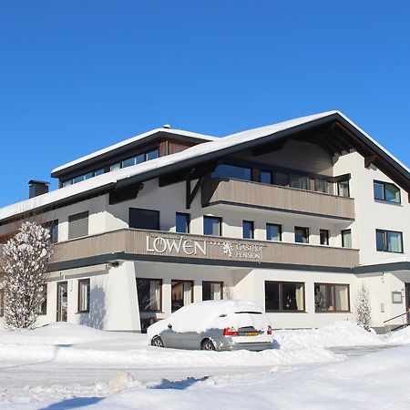 Pension Loewen Andelsbuch Buitenkant foto